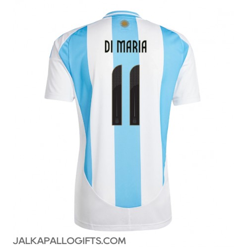 Argentiina Angel Di Maria #11 Kotipaita Copa America 2024 Lyhythihainen